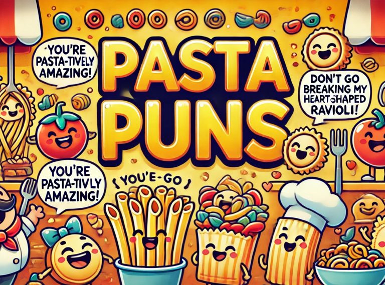 150+ Pasta Puns to Make You Laugh, Smile, and Savor the Flavor