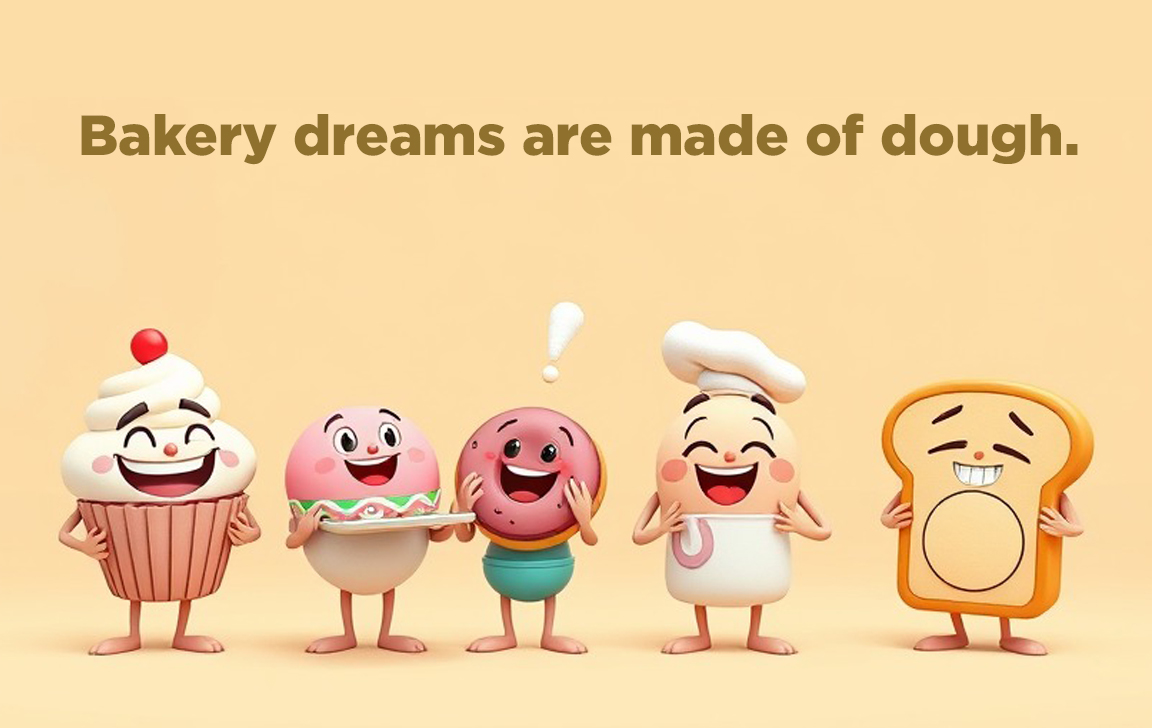 Bakery dreams are made of dough.