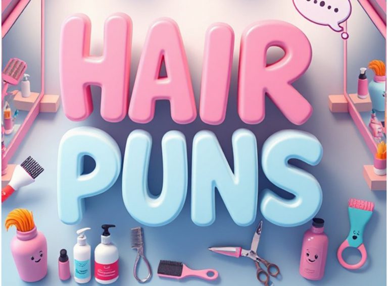 240 Hair Puns to Brush Up Your Humor and Style Your Day with Fun