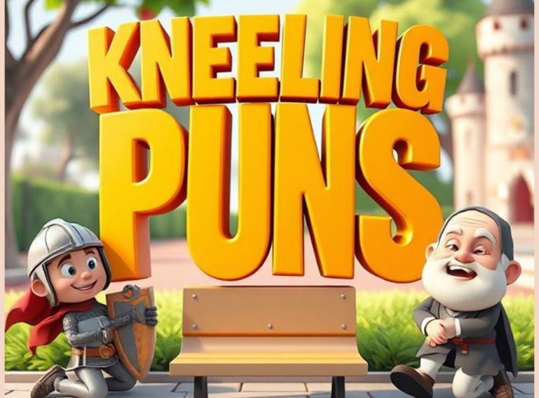 Kneeling Puns