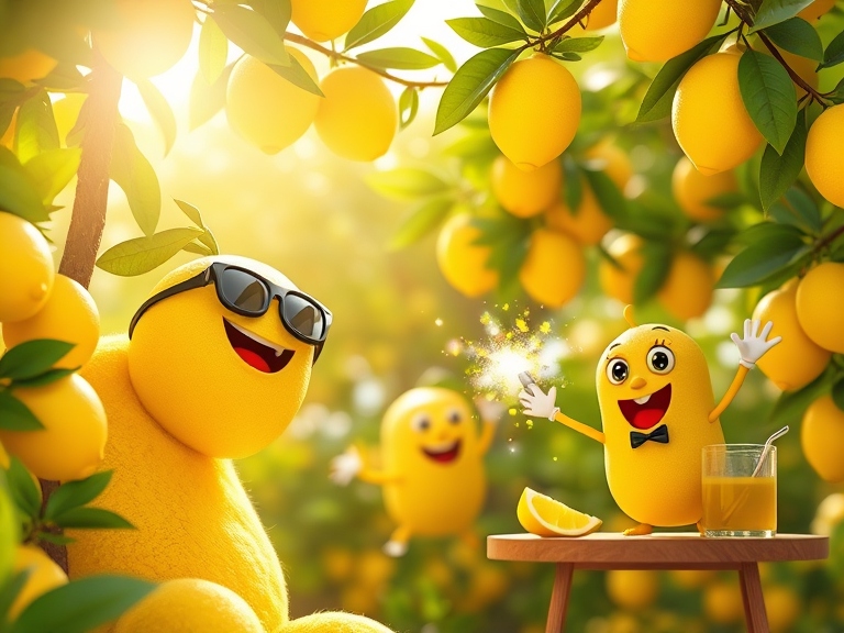 Lemons are nature’s way of adding a little zest to life.