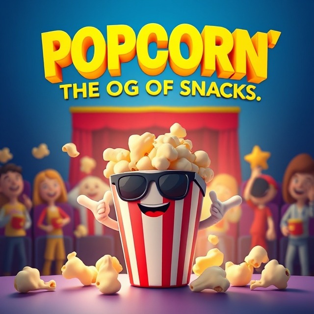 Popcorn the OG of snacks