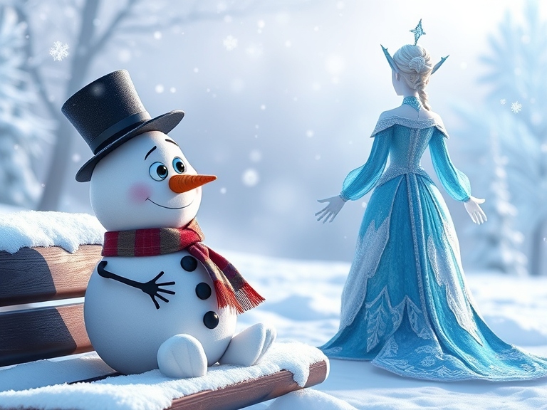 The snowman broke up with the ice queen. He just felt like she was giving him the cold shoulder.