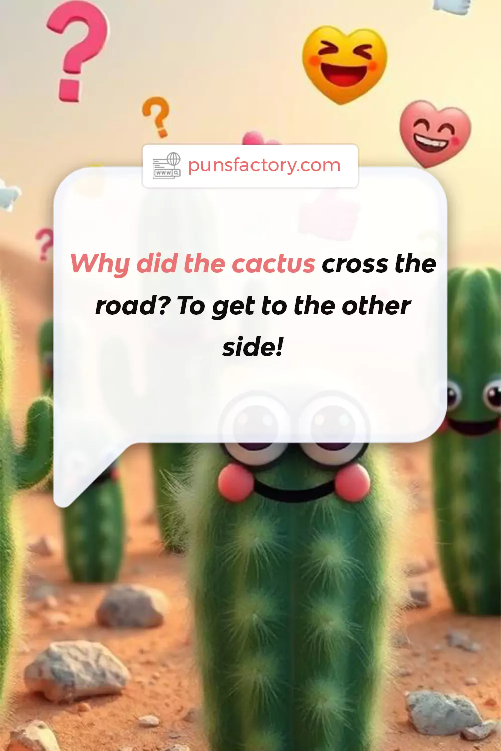 Cactus Puns & Jokes for Social Media