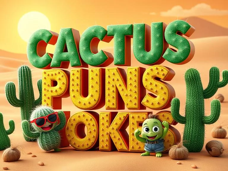 Cactus Puns and Jokes