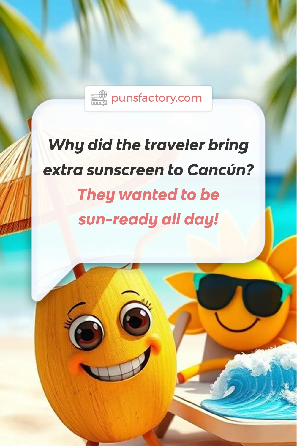 Cancún Puns and Jokes for Social Media