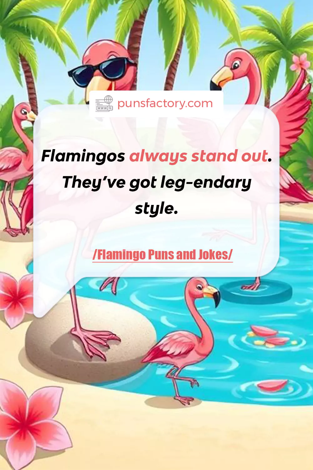 Flamingo Jokes and Puns for Social Media