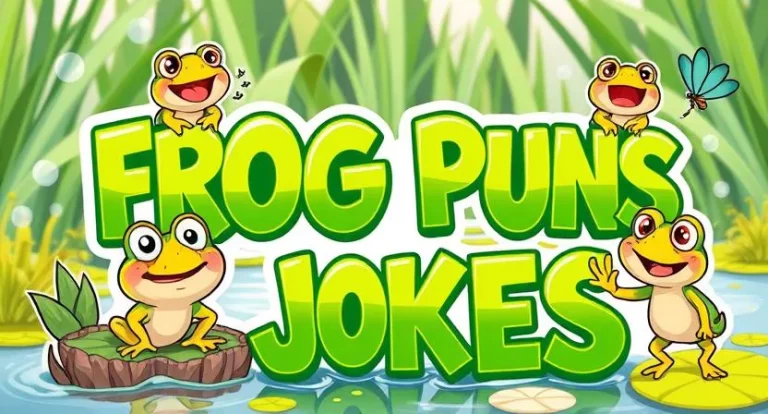 Frog Puns and Jokes