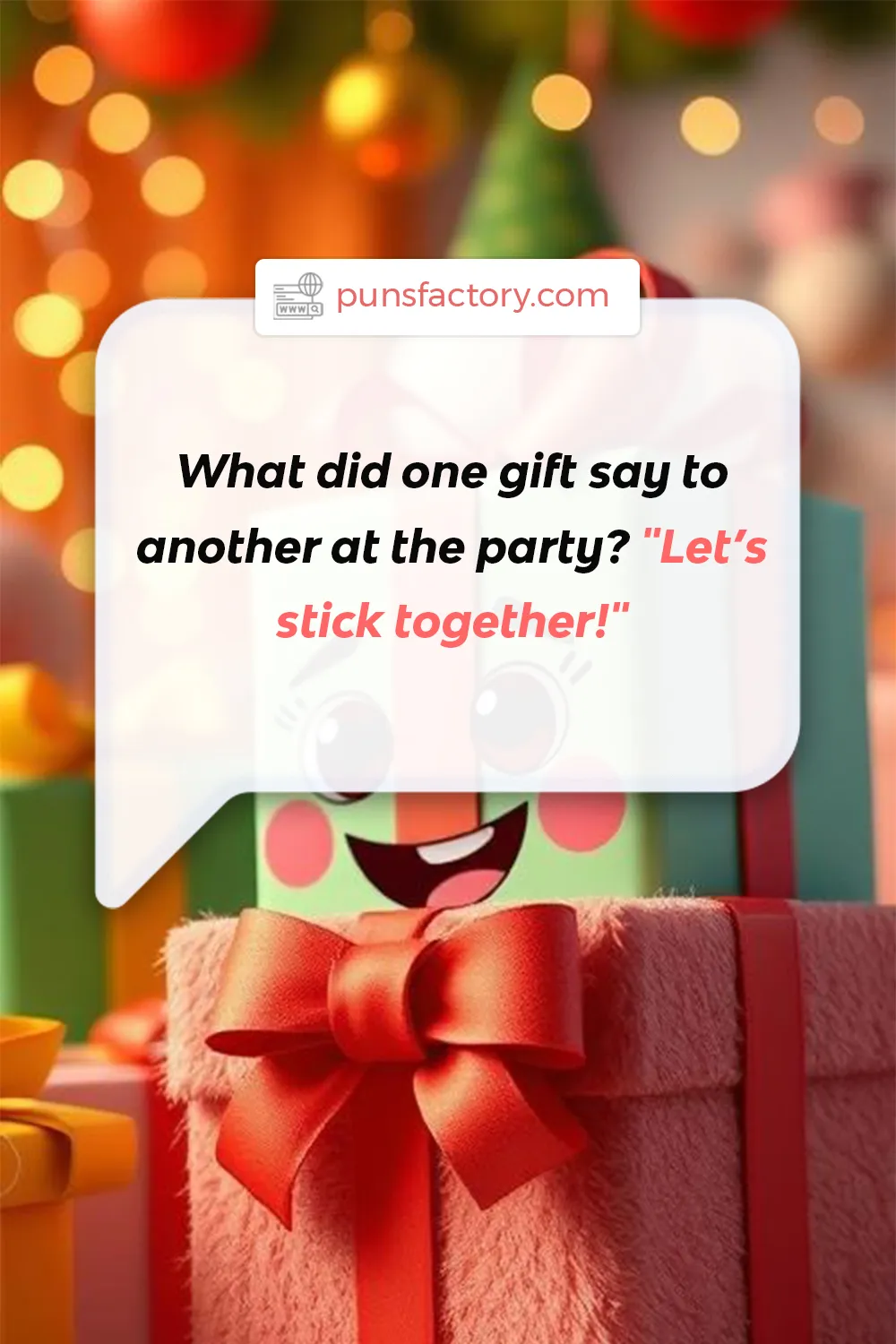 Gift Puns for Social Media Instant Shares