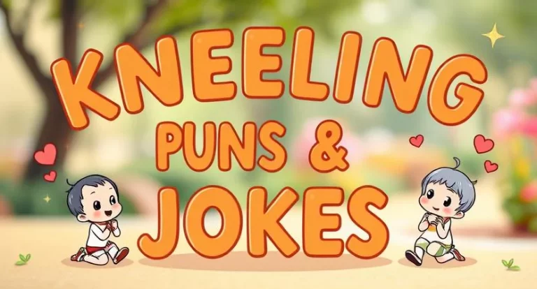 Kneeling Puns and Jokes