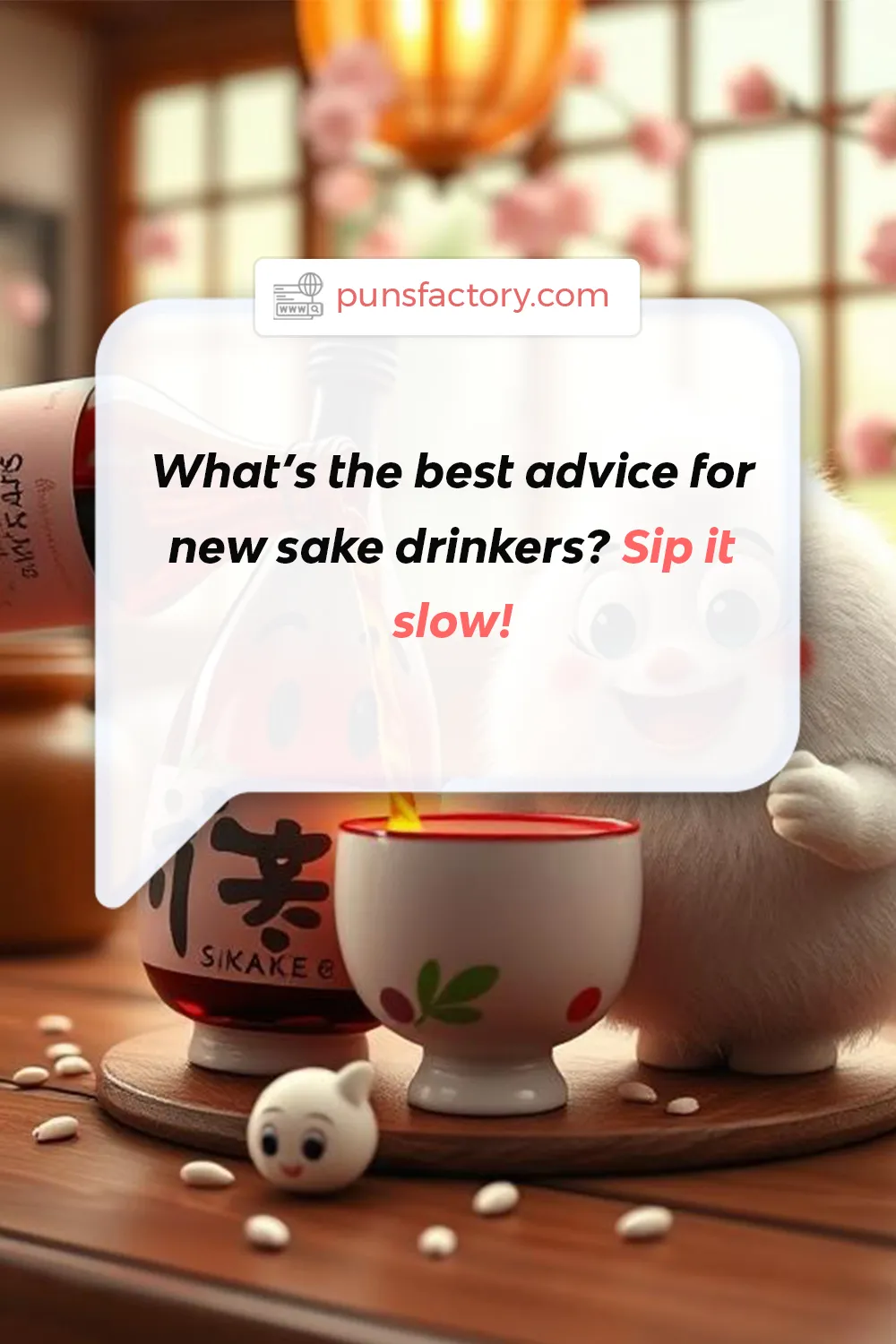 Pour Yourself Some Sake Fun on Social Media