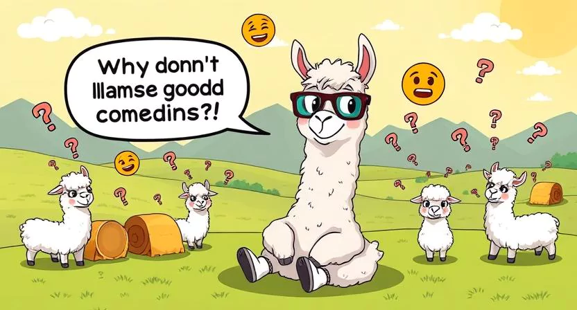 Q&A with Llama Puns and Jokes