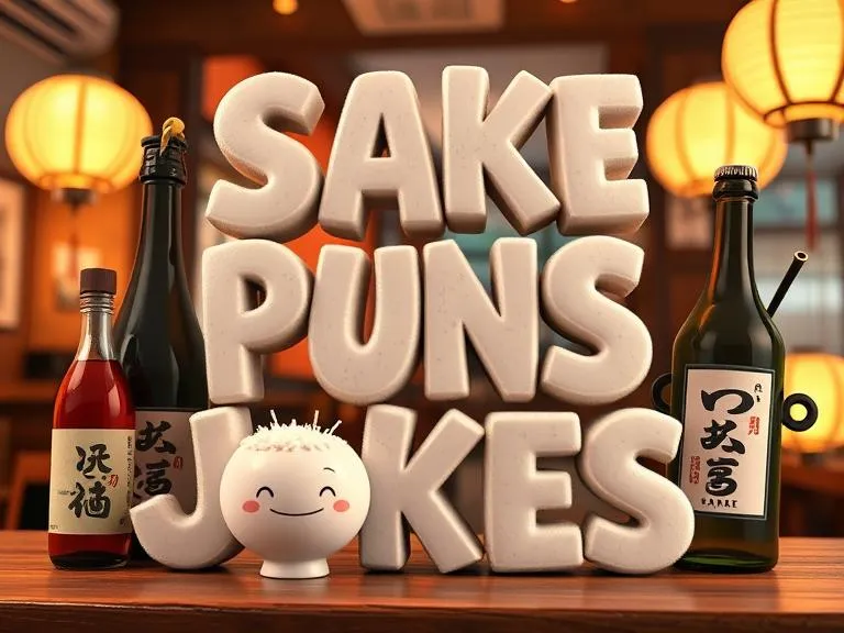 Sake Puns and Jokes