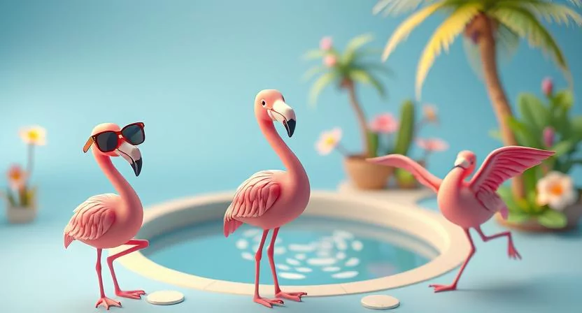 Short and Funny Flamingo One-Liners - Jokes