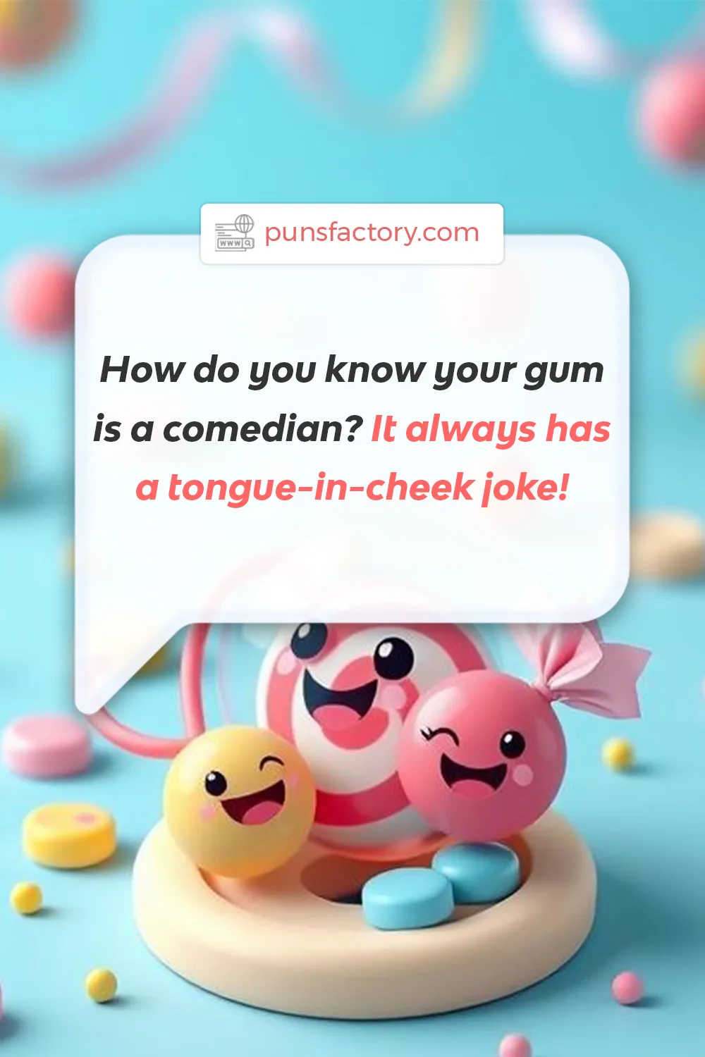 Clever Gum Puns for Social Media