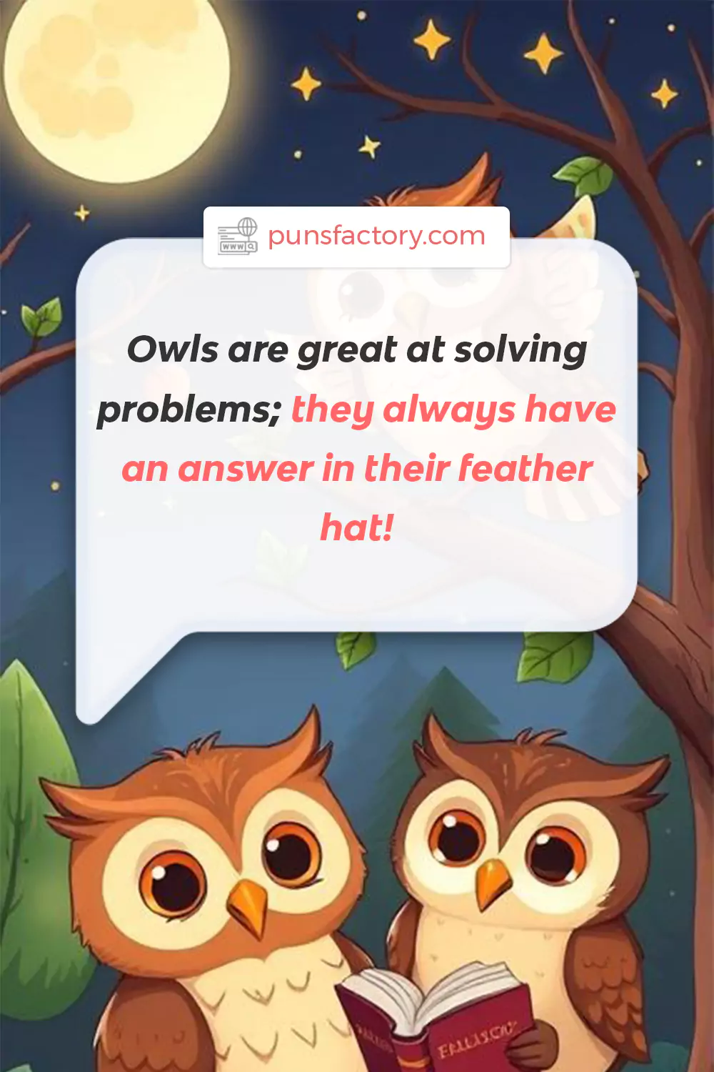 Witty Owl Puns for Social Media