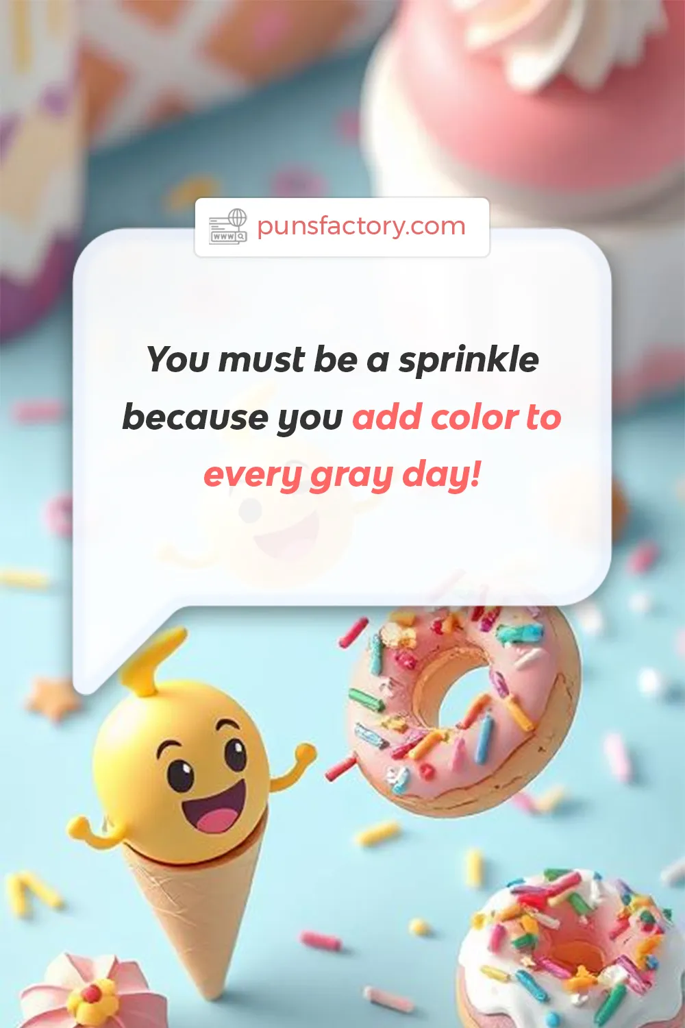 Funny Sprinkle Puns for Social Media Fun