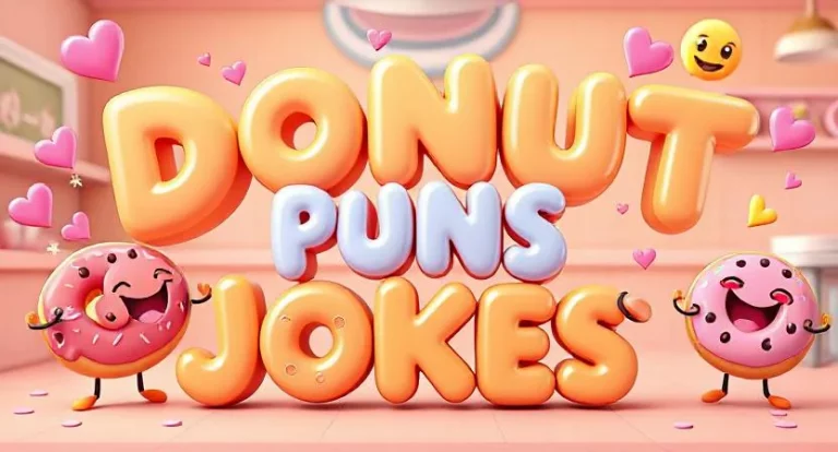 Donut Puns and Jokes