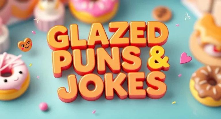 Glazed Puns and Jokes