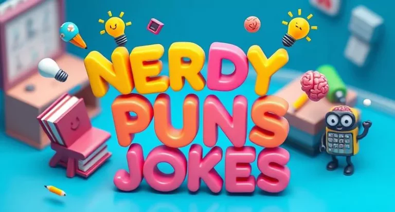 150 Nerdy Puns and Jokes: It’s Time to Level Up Your Laughter!