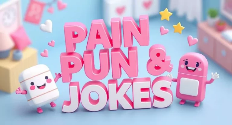 Pain Puns and Jokes