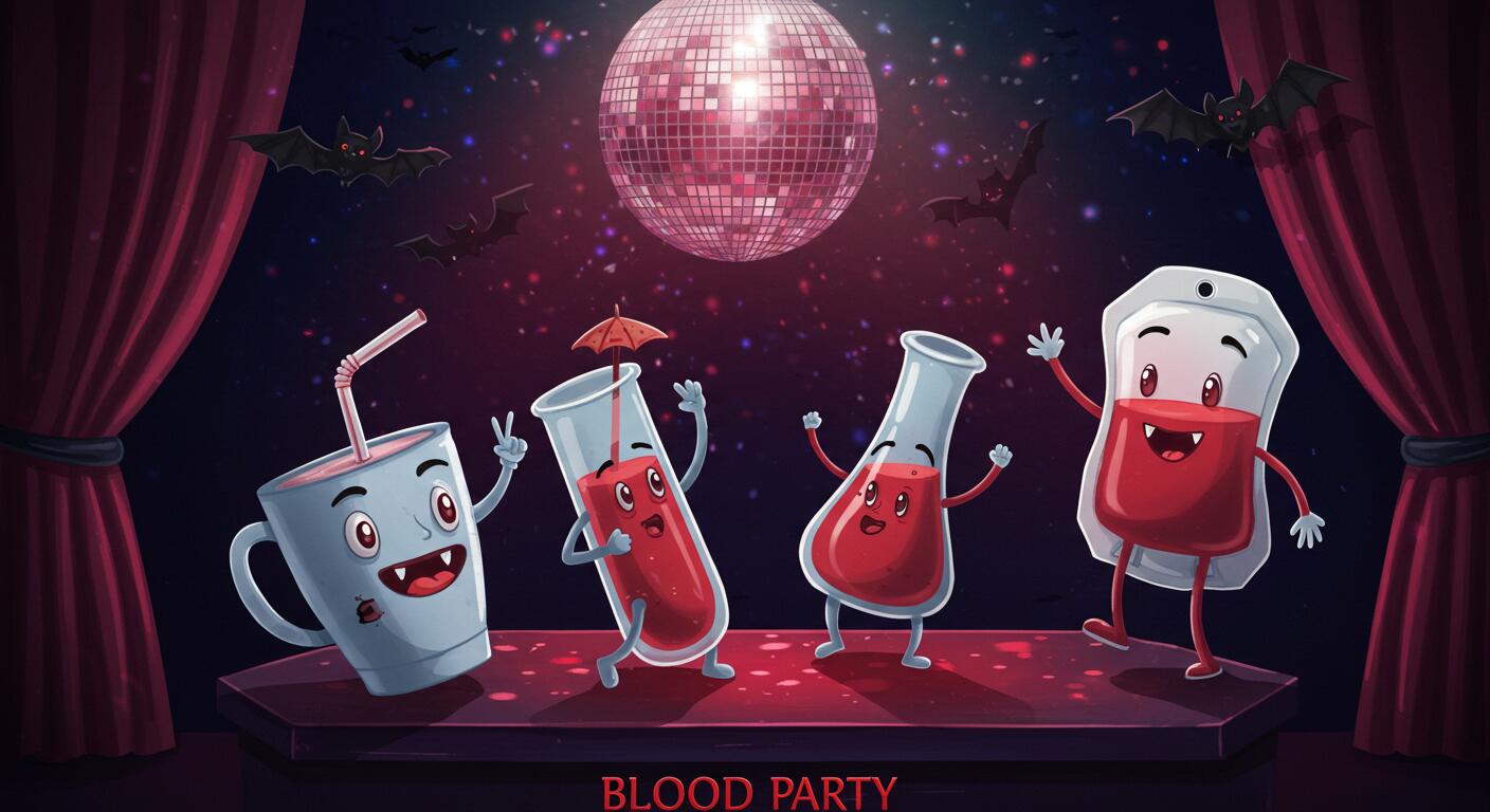 Blood Talk Dark Humor That Circulates