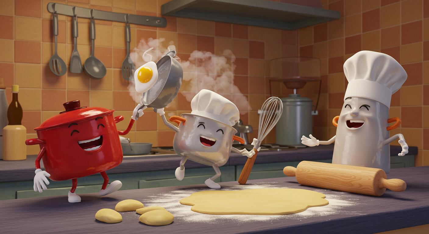 Cook Talk Stirring Up Hot Puns